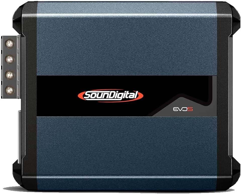 Modulo Amplificador Soundigital 1200.4 Evo 5 Classe D 4 Canais 4 Ohms - Canal 2 Ohms Bridge 4 Ohms Sd 1200w Rms 4c Potência Som Automotivo Carro Suv 1200 Wrms Sd1200.4d Sd1200 1200.4-4 Sd1200.4-4 Evo5
