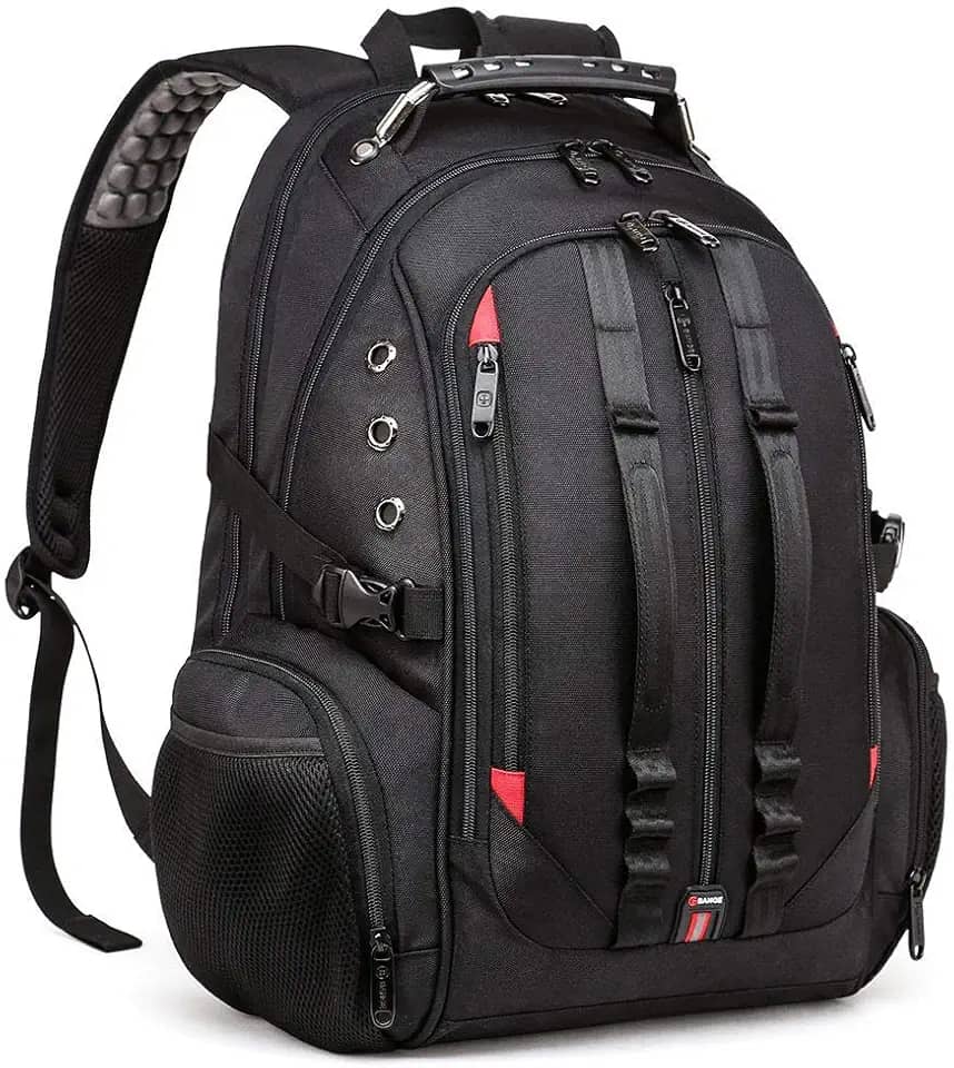 Mochila para Notebook Masculina Grande Impermeável 48 Litros Resistente A Água Antifurto Com Cadeado De Senha Para Laptops E Notebooks Dell Lenovo Hp Asus Positivo Acer Nitro 5 17 Polegadas