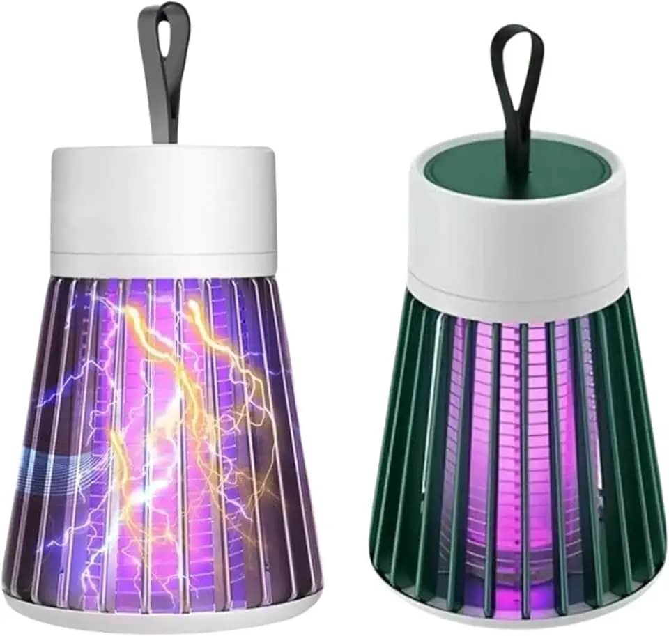 Luminária LED Repelente Luz UV Mata Mosquitos e Insetos Eletricamente Mosquiteiro Eliminador de Mosquitos Repelente de Tomada - NEXUS MARKET