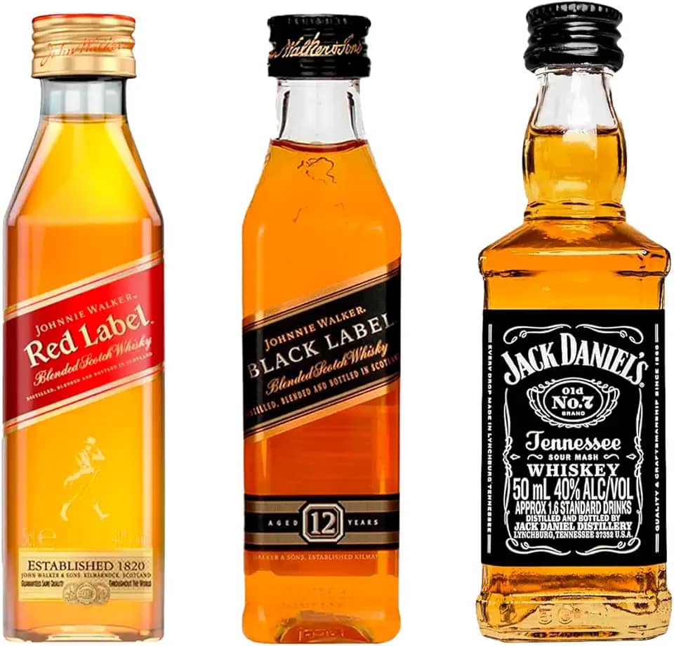 Kit Miniaturas de Whiskies Clássicos 50ml