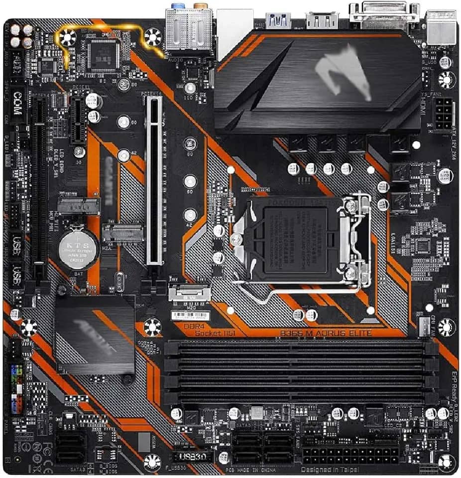 Placa-Mãe B365 M Aorus Elite, Intel LGA 1151, mATX, DDR4