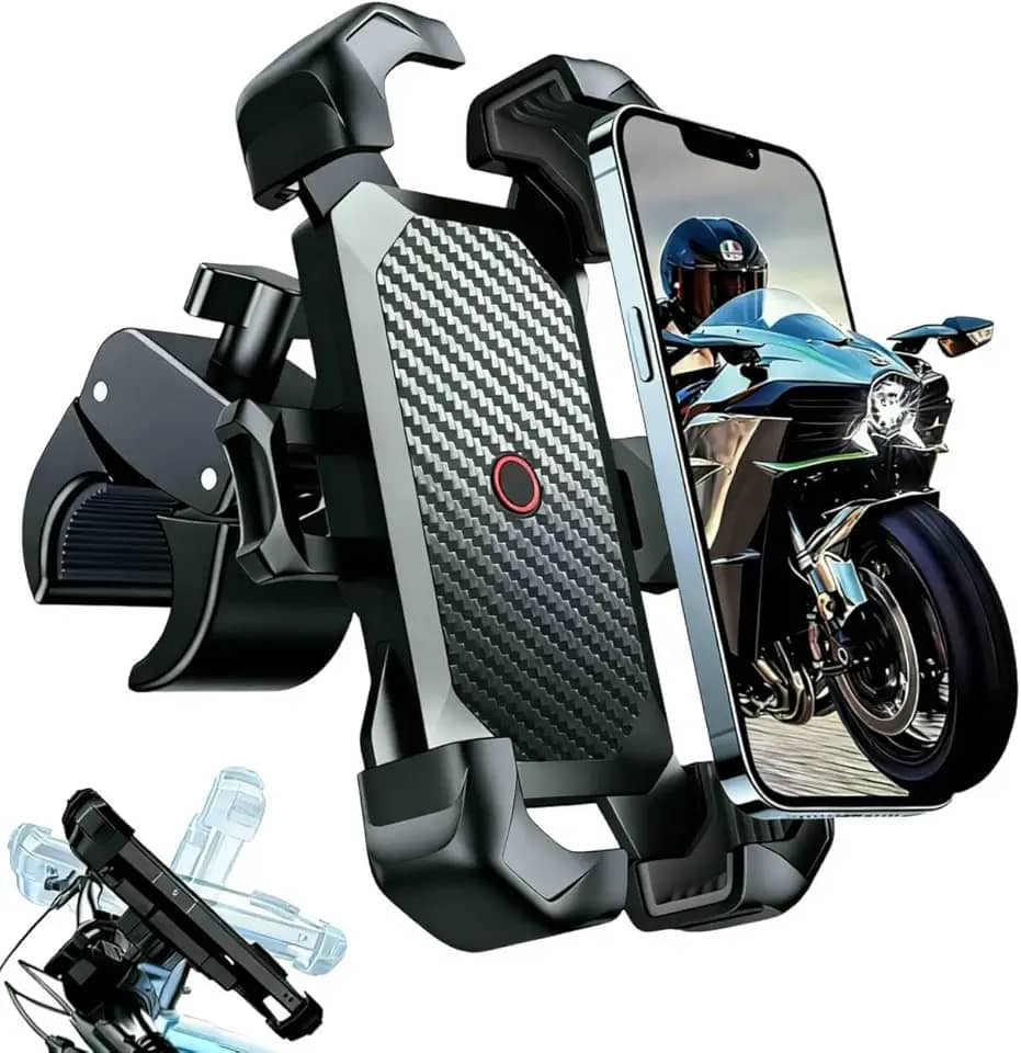 Suporte Para Celular Para Bicicleta E Motocicleta Base Ajustável Universal Acessório Ideal Para Navegação Em Ciclismo