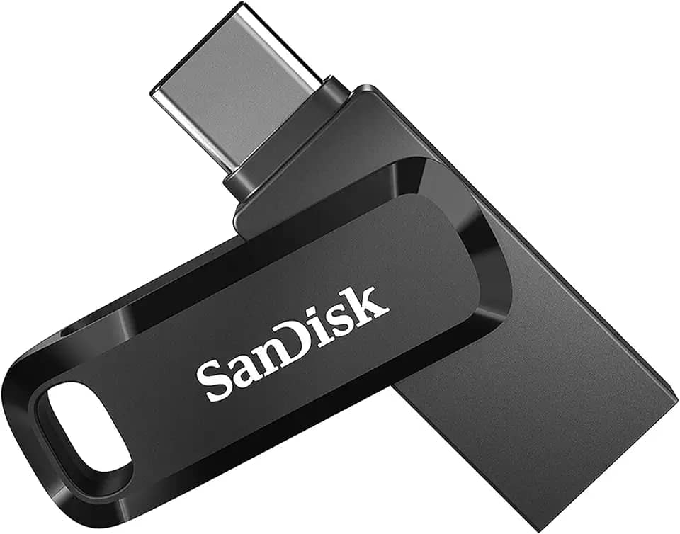 Pen Drive USB 128GB Dual Drive GO 3.1 Type-C SanDisk