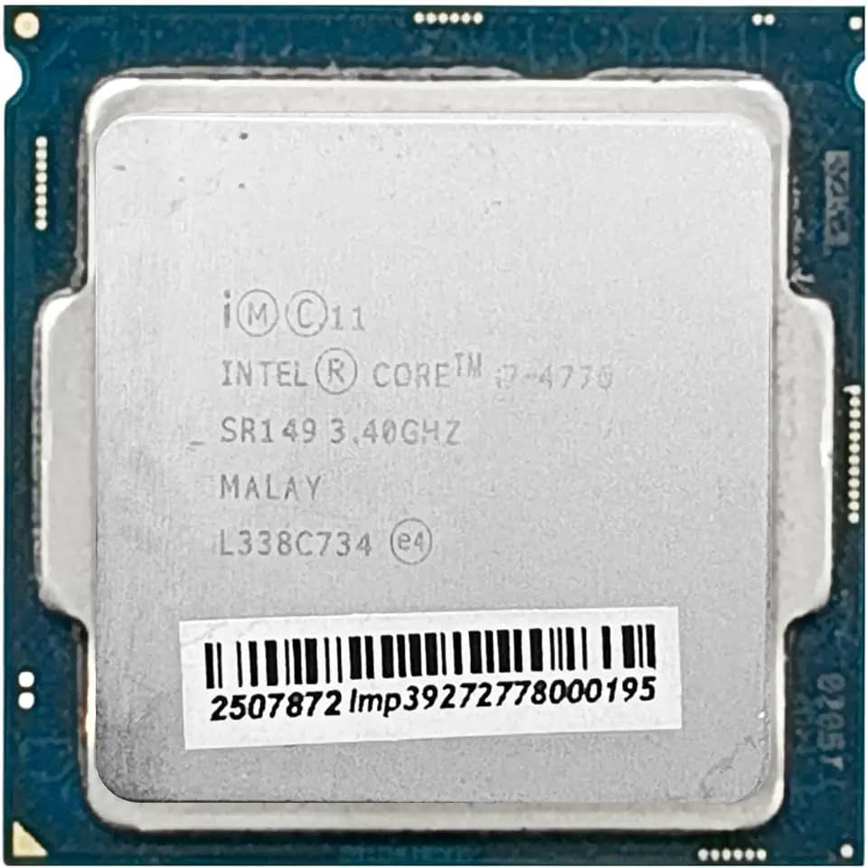 Processador Intel Core i7-4770 Frequência 3.4GHz 4 Núcleos 8mb Cache 8 Threads Soquete FCLGA1150