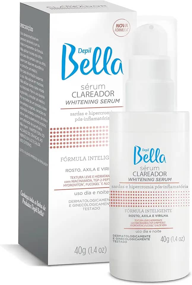 Sérum Clareador, Depil Bella, 40G