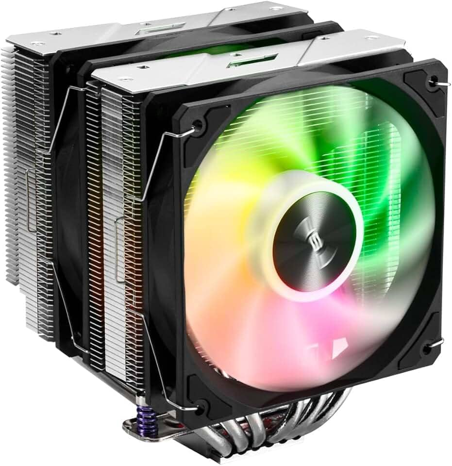 Air Cooler Dual Tower FSP MP7 ARGB AMD AM4/AM5 Intel LGA1851/LGA1700/LGA1200