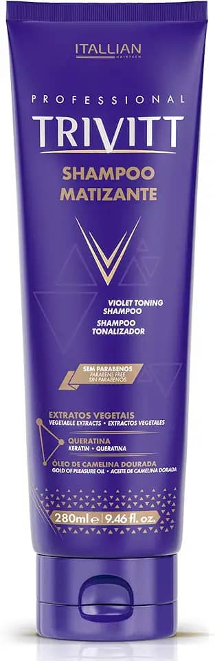 Shampoo Matizante Trivitt 250Ml, Itallian Hairtech