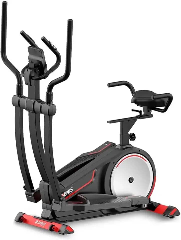 GENIS Elíptico + Bicicleta Ergométrica Easy Way By Polishop Bivolt