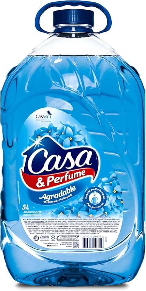 Casa Km Limpador Perfumado Para Pisos Casa & Perfume Agradable 5 L (Pacote De 1)