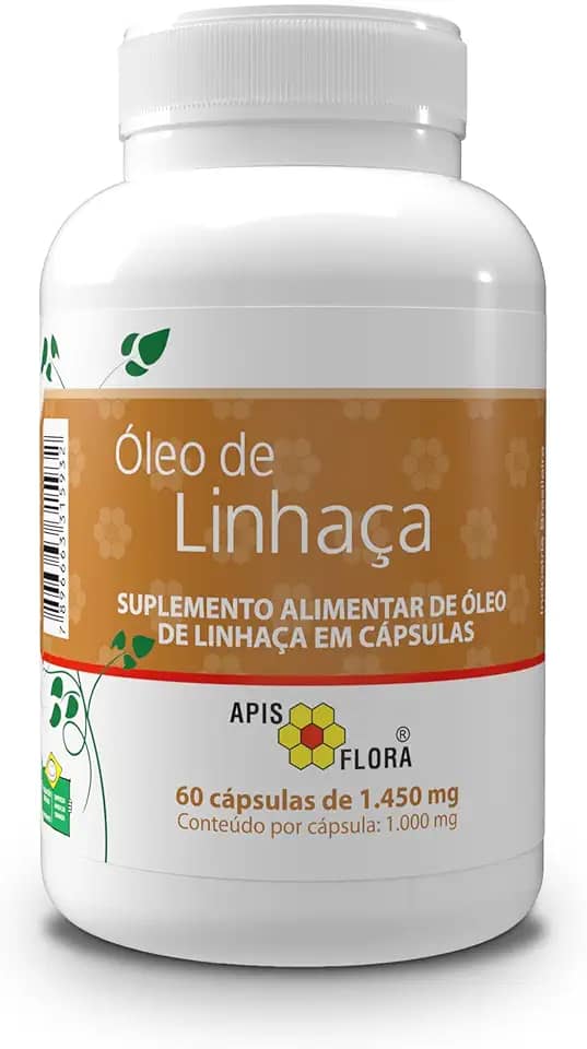 Apis Flora Óleo de Linhaça 60 Cápsulas