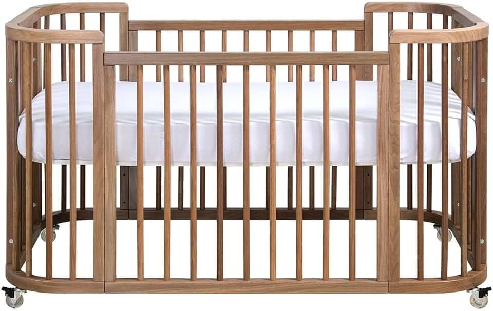 Berço Evolutivo em Madeira Maciça Sleep Incolor