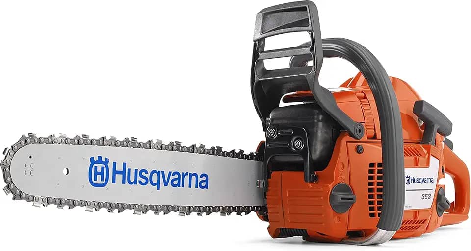 Motosserra a Gasolina 353 51.7CC 2.4kW com Sabre de 18 Pol. Ponta Rolante-HUSQVARNA-965169718