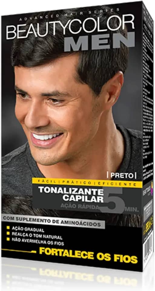 Tonalizante Capilar BEAUTYCOLOR MEN – Preto