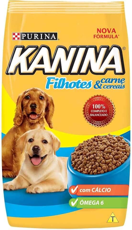 Purina Nestlé Purina Kanina Ração Seca Para Cães Filhotes Carne E Cereais 15Kg