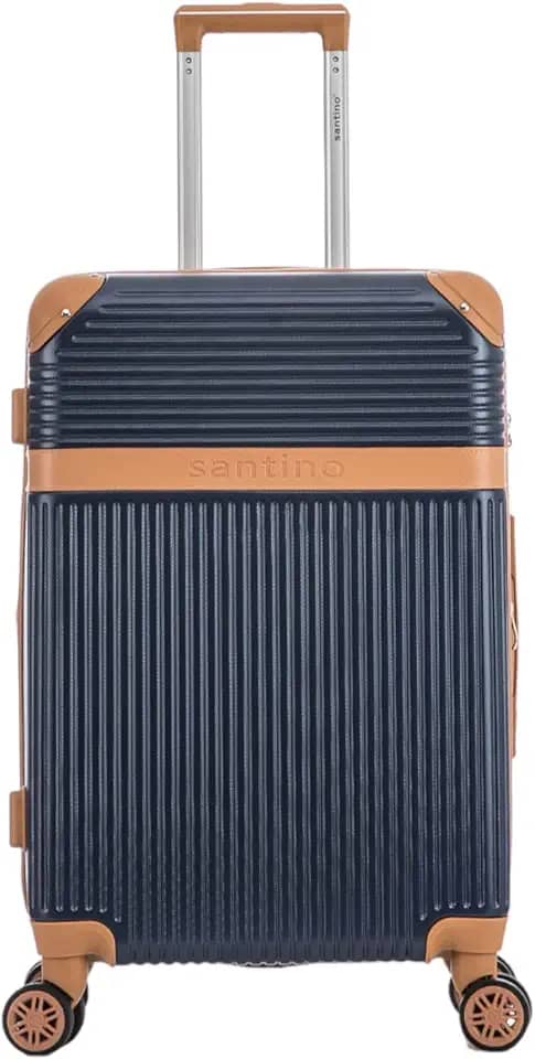 Mala de Viagem Kabri Rígida 360° Santino - ABEV408G Cor: Azul Marinho
