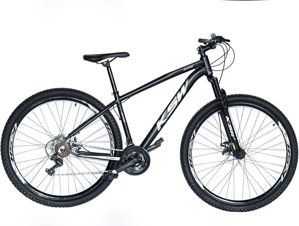 Bicicleta Aro 29 Ksw 21 Marchas Alumínio Cambio Shimano Freio a Disco