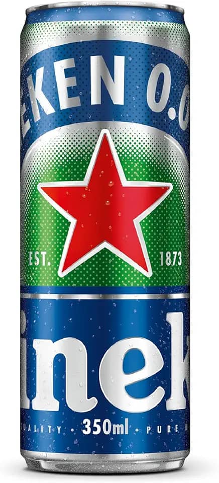 Heineken Cerveja Lager Sem Alcool, Lata 350ml