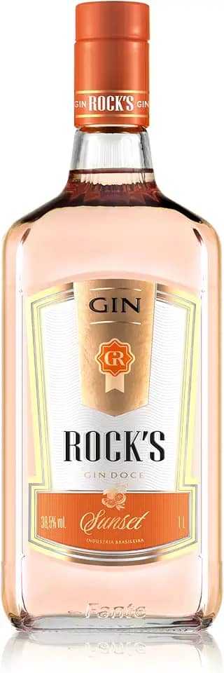 Rocks Gin Rocks Sunset Sabor 1000Ml