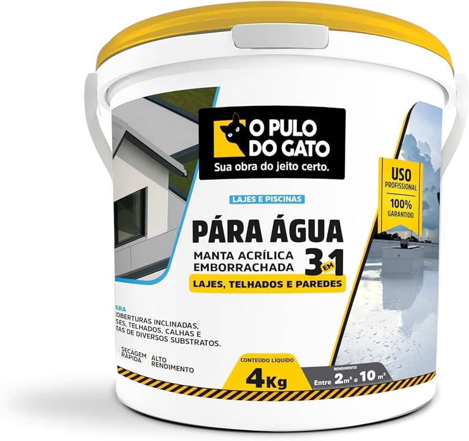 Manta Acrílica Emborrachada - Para Água 4kg (Cinza)