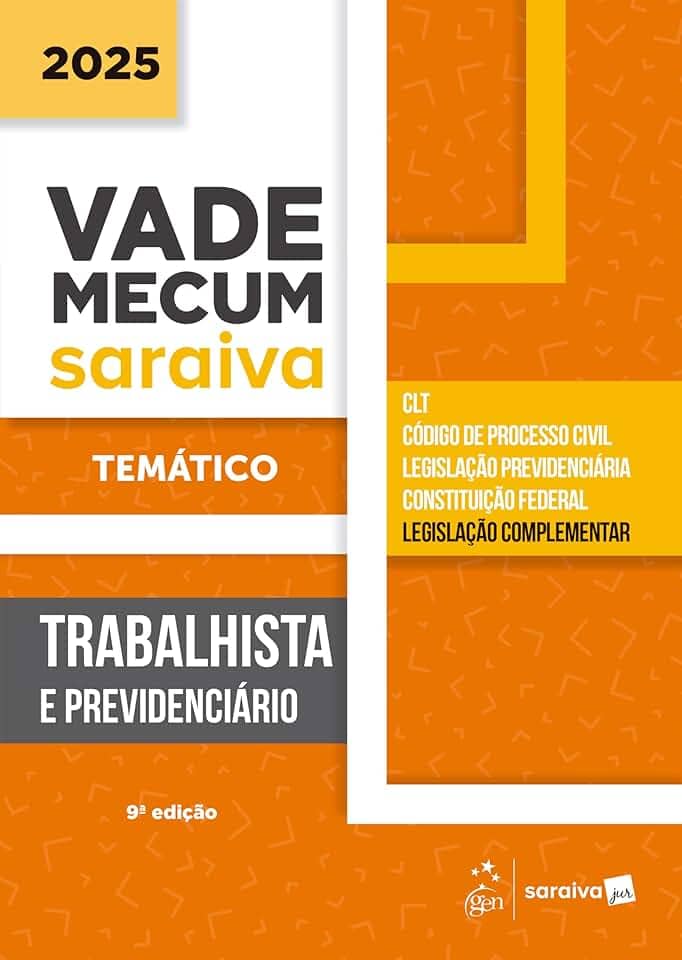 Vade Mecum Trabalhista e Previdenciário - Temático - 9ª Edição 2025