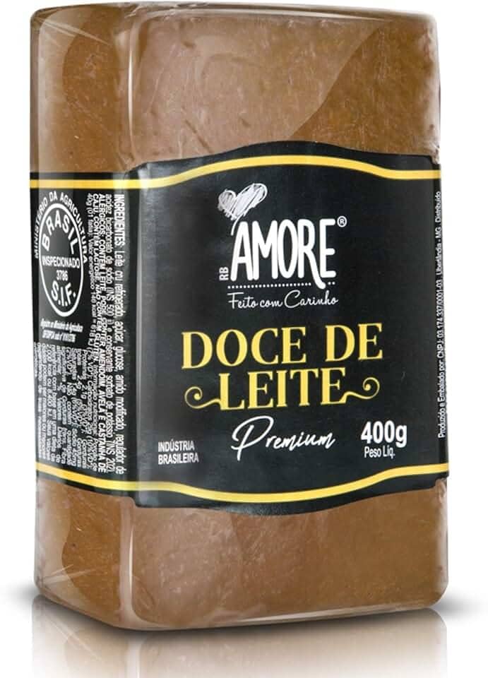 Doce de leite premium de corte - RB Amore - 400g