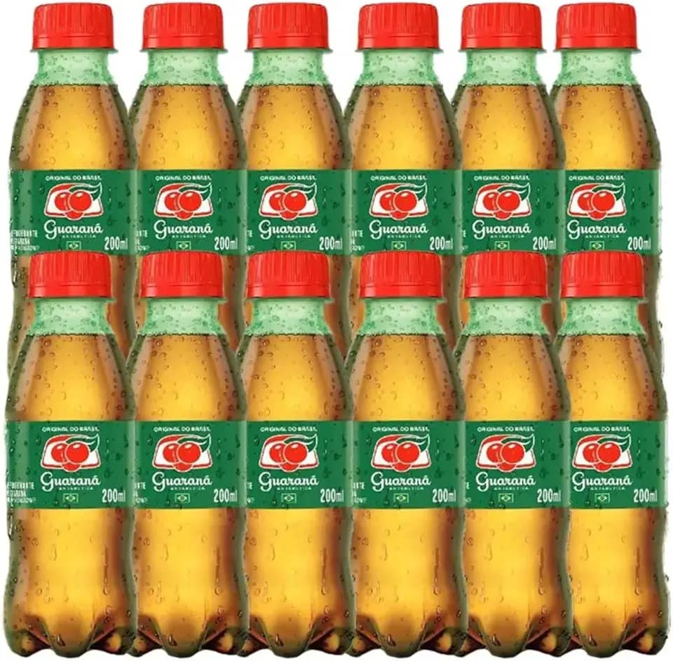 Guaraná Antarctica Tradicional 200ml Pet 12 Unidades