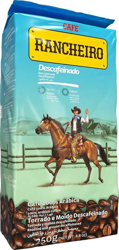 Café Rancheiro Descafeinado 250g – Sabor com Leveza, Sem Cafeína