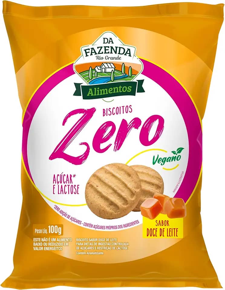 Biosoft Biscoito Zero (Doce De Leite) 100g