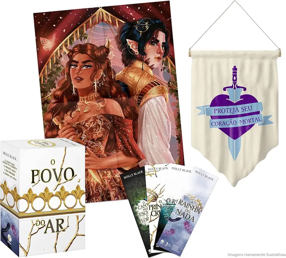 Box O povo do ar - acompanha brindes