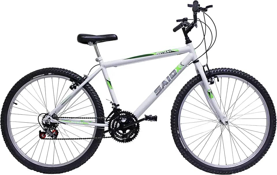 Bicicleta Aro 26 Quadro Aço 18 Marchas Rodas Alumínio Freio V-Brake Adulto Infantil