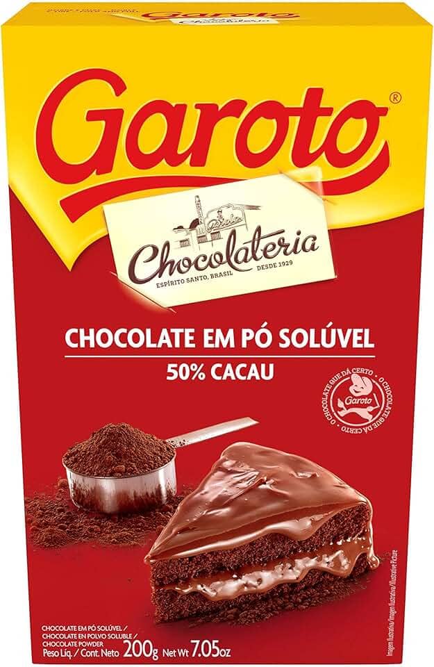 Garoto Chocolate Em Pó 200G