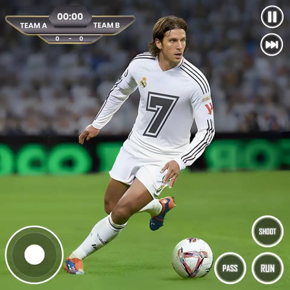 Liga esportiva de futebol, super partida de futebol, torneio divertido, jogos de futebol offline