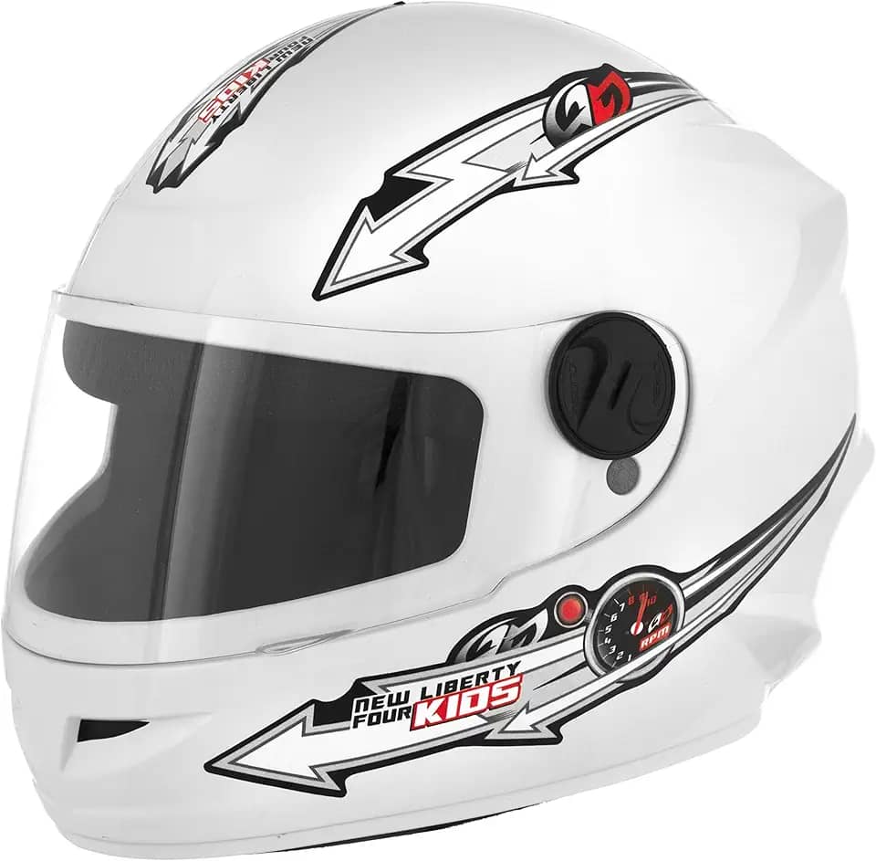 Capacete Liberty For Kids Branco