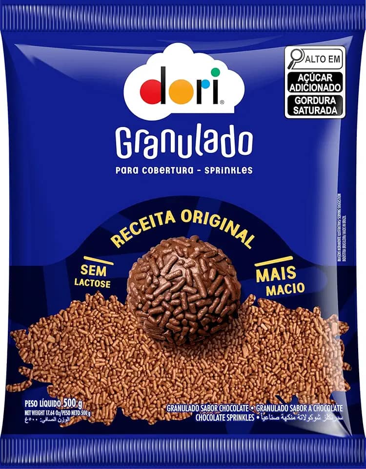 Chocolate Granulado Super Macio Dori 500g