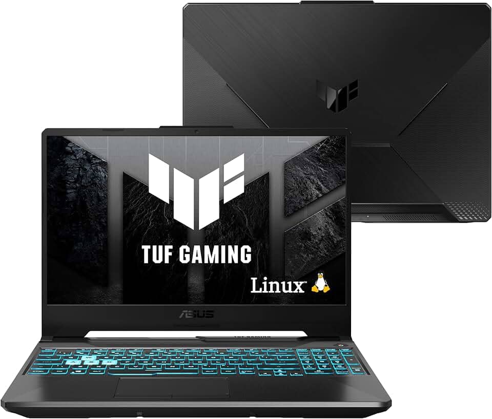 Notebook ASUS TUF Gaming A15, RTX 3050, AMD RYZEN 7, 8 GB, 512 GB SSD, KeepOS, Tela 15.6'' FHD, Graphite Black - FA506NCR-HN089