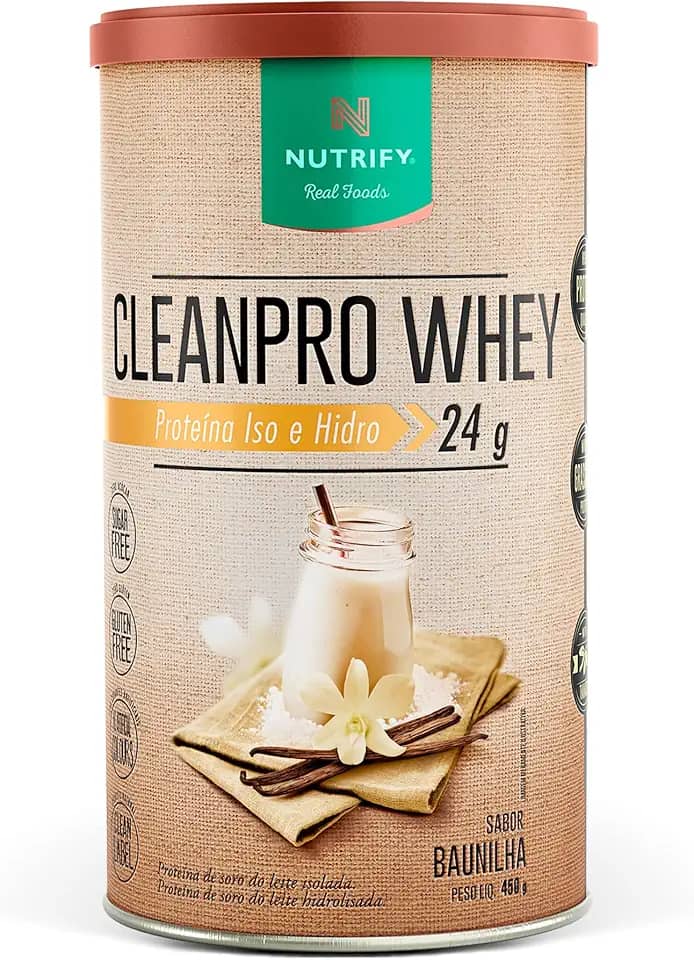 Cleanpro Whey (450G) - Sabor Baunilha, Nutrify