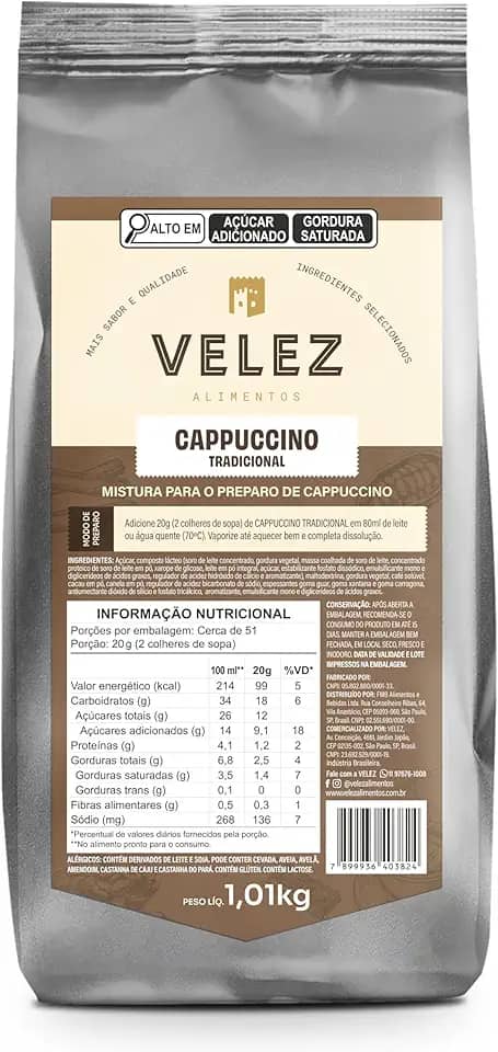 Cappuccino Tradicional VELEZ 1,01 kg