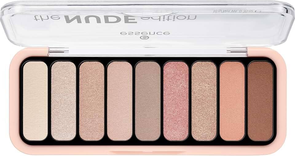 Paleta de sombras The NUDE Edition essence