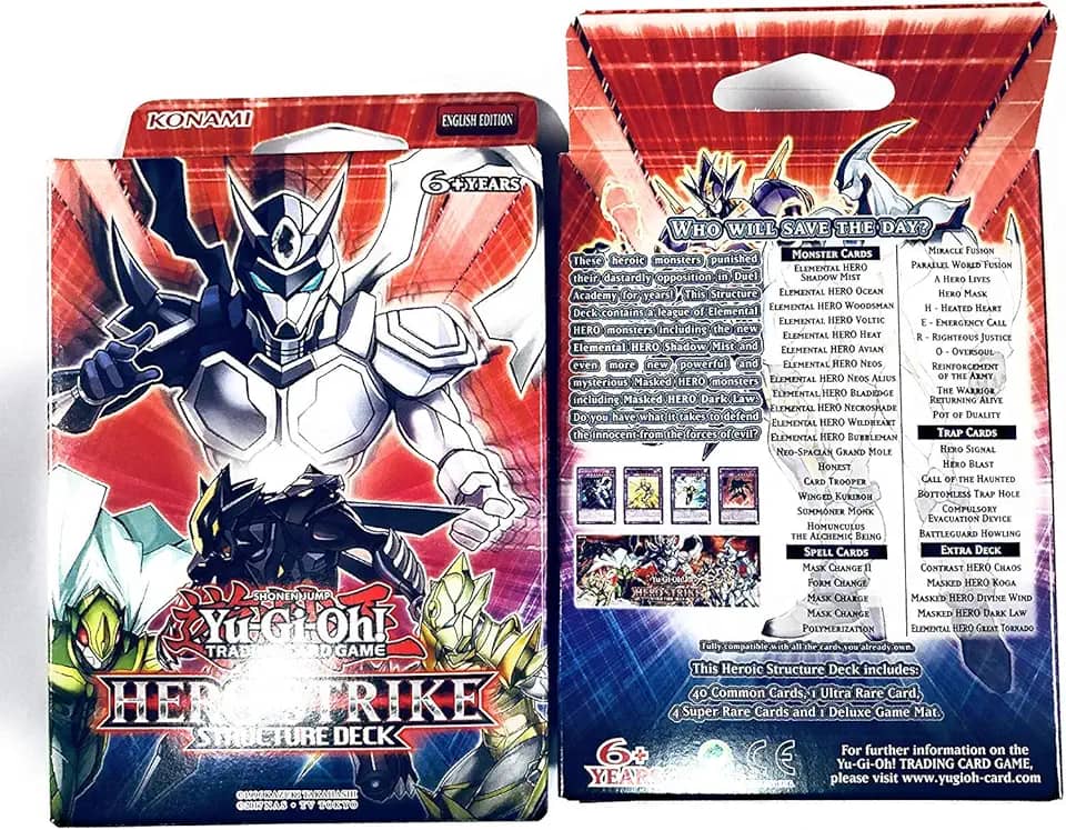 Yu-Gi-Oh! Baralho estrutural HERO Strike [Edição ilimitada]