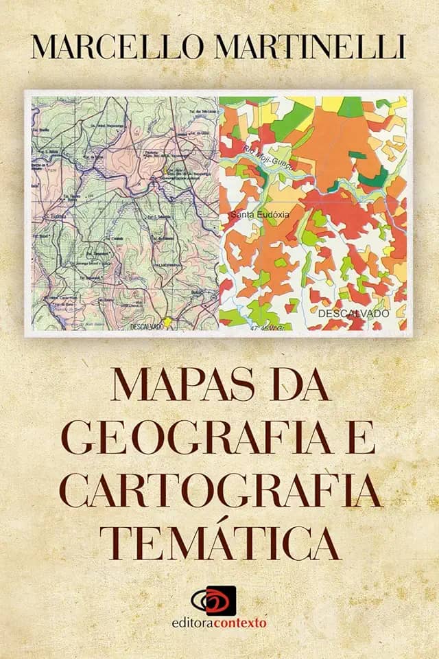 Mapas da geografia e cartografia temática