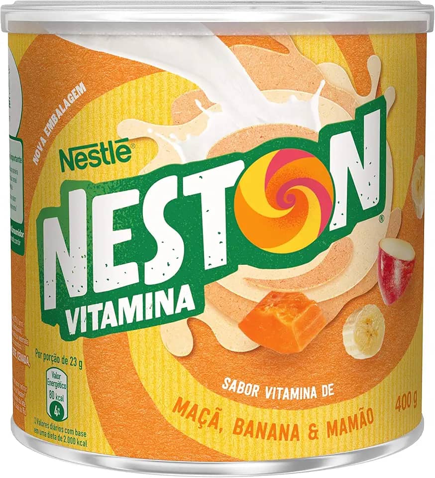 Neston Cereal Infantil Vitamina Maçã Banana E Mamão 400G