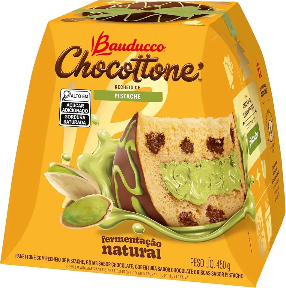 Chocottone Maxi Pistache Bauducco 450g