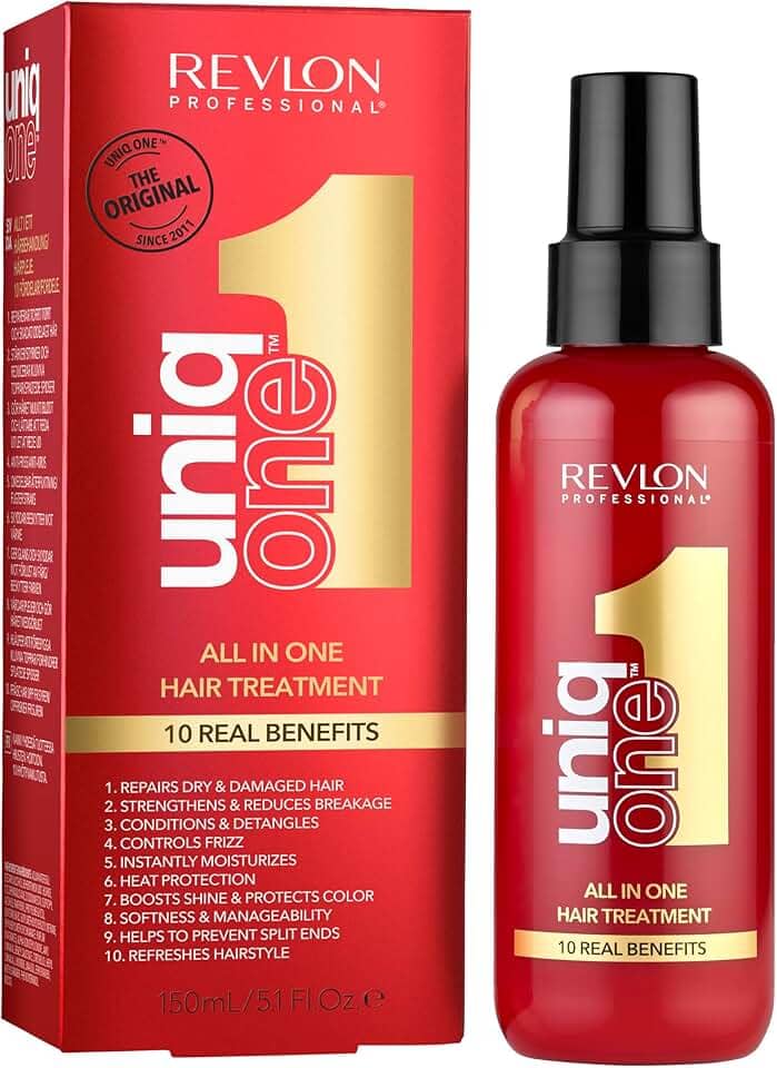 Revlon Professional Uniq One all in one hair treatment 150ml Leave-in 10 em 1, Revlon, VERMELHO, 150ml