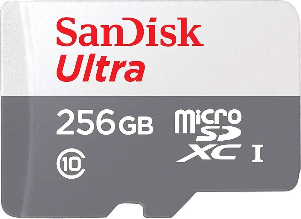 Feito para Amazon SanDisk cartão de memória microSD de 256 GB para tablets Fire e Fire TV