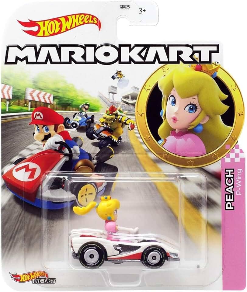 Hot Wheels - Peach P-Wing - Mario Kart - GJH58