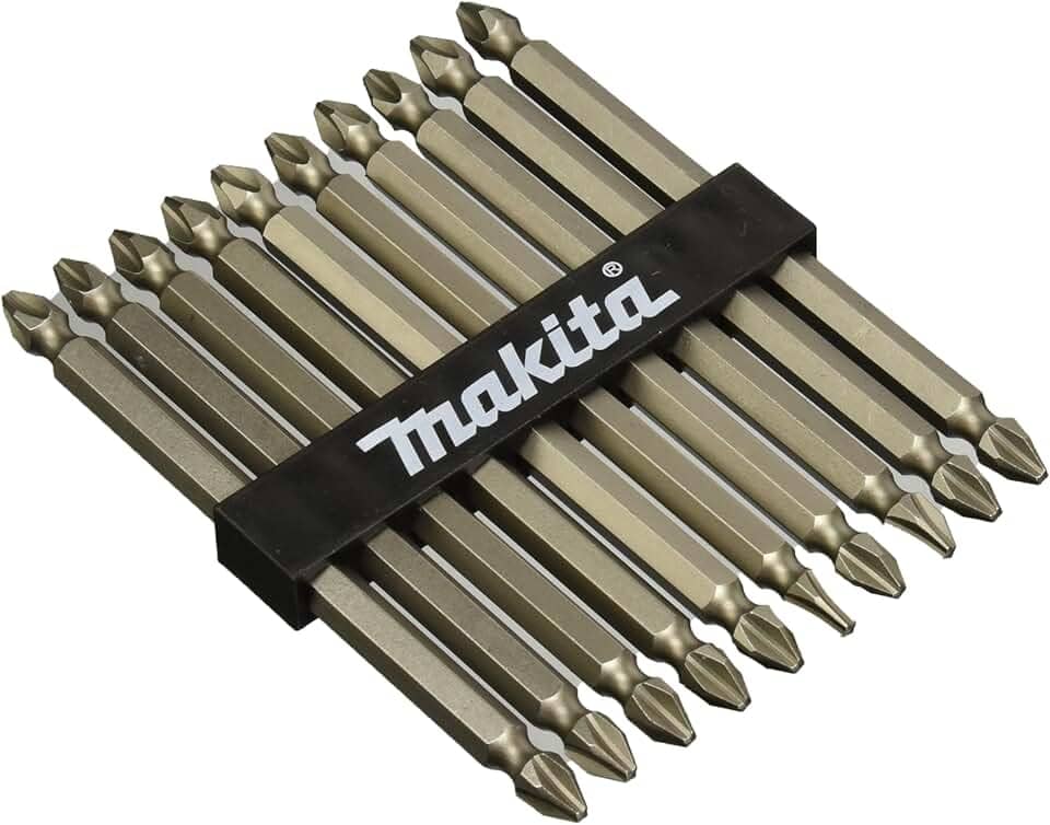 MAKITA CONJUNTO PONTA BITS PHILIPS 10 PECAS 110MM PH2 D-34849