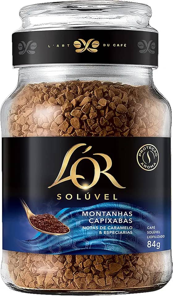 Café Solúvel Montanhas Capixabas L'or Vidro 84g