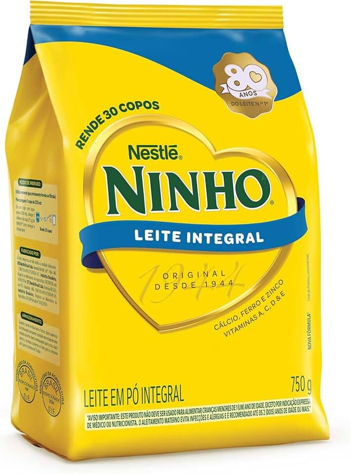 Leite em Pó Ninho Integral Forti+ 750g