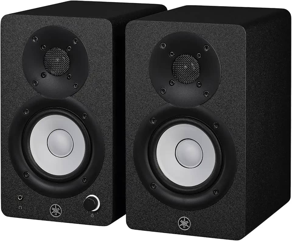 Par de Monitores de Referência Ativo de 2 Vias HS 3B Preto Yamaha