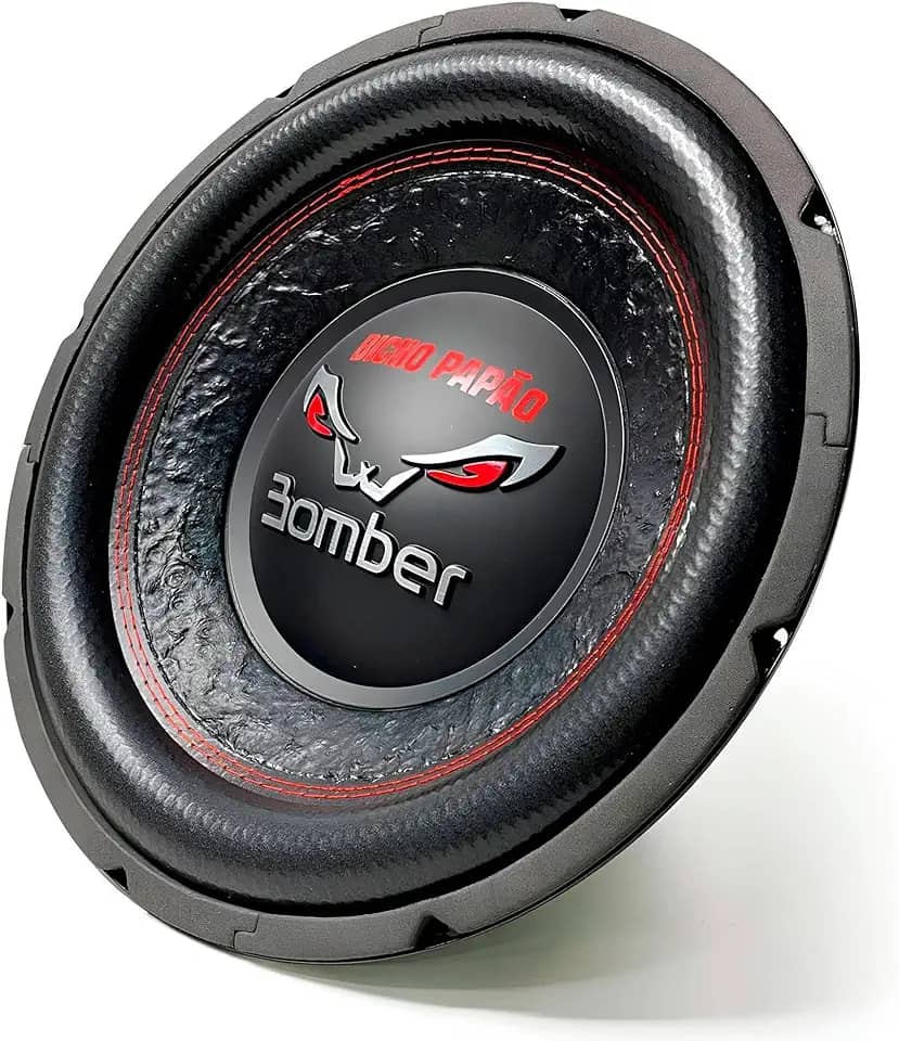 BOMBER SUBWOOFER SWBP 12' 600W - 4 OHMS, preto